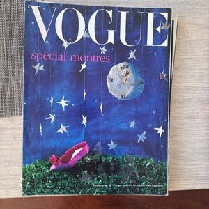 VOGUE Paris magazine Supplement 745 April 1994 Spécial montres